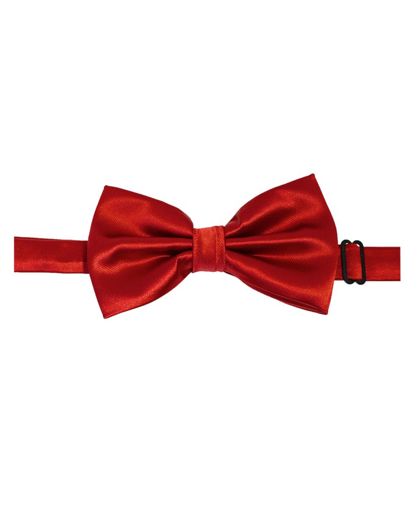 Hollywood Suit Vibrant Coral Bow Tie