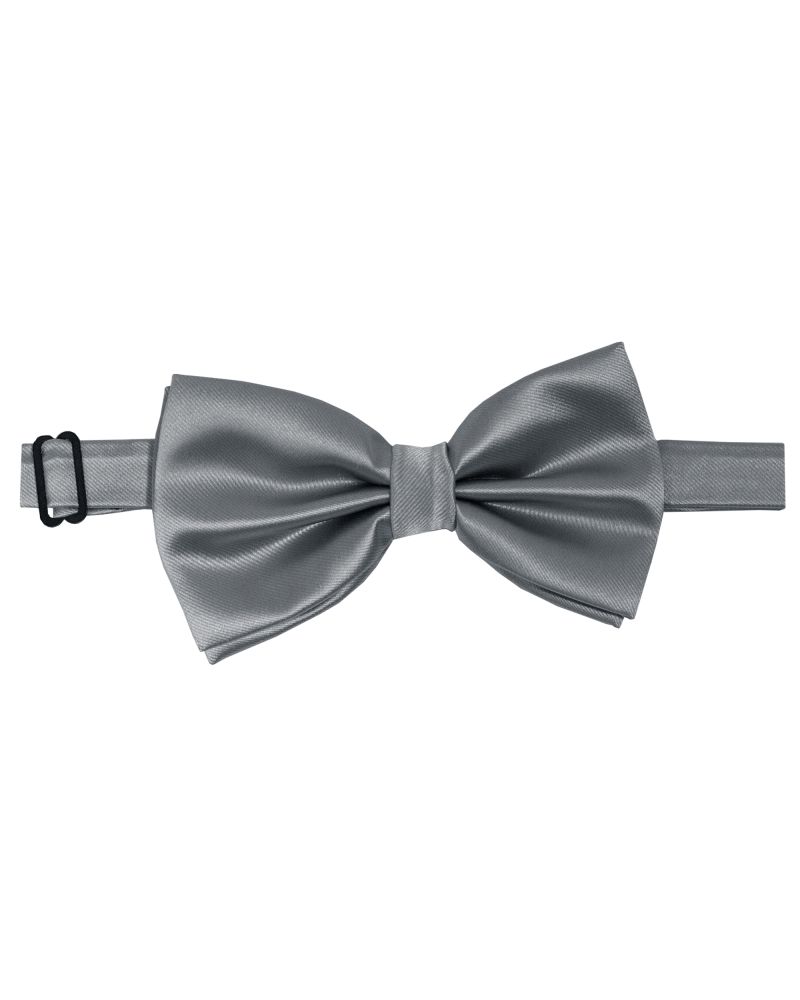 Hollywood Suit Silver Bow Tie