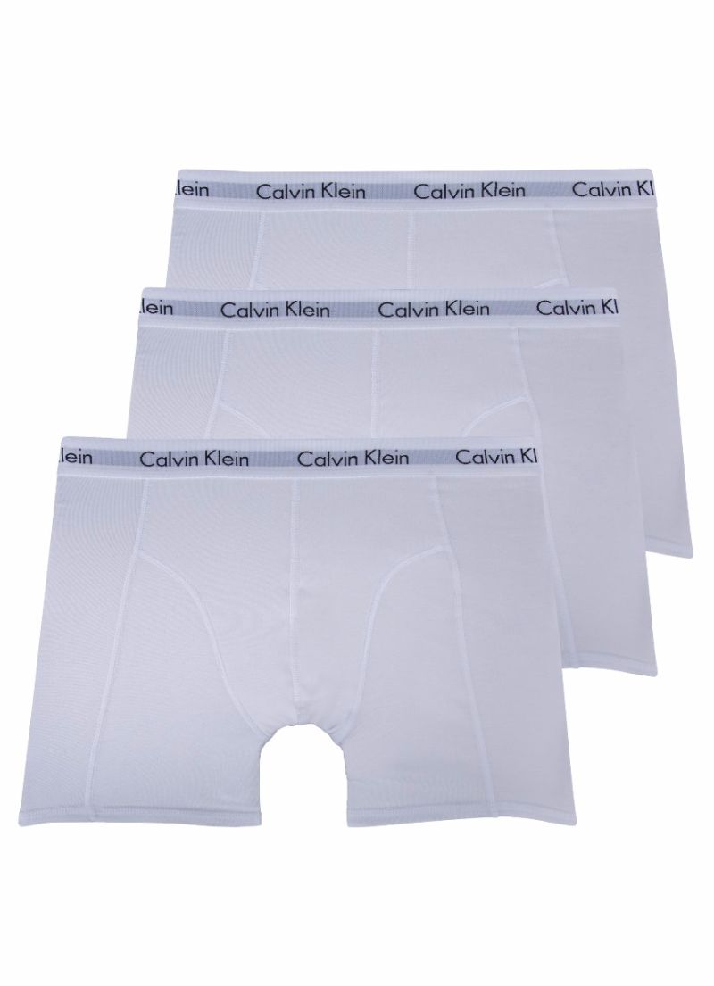 Calvin Klein White Boxer Briefs 3-Pack