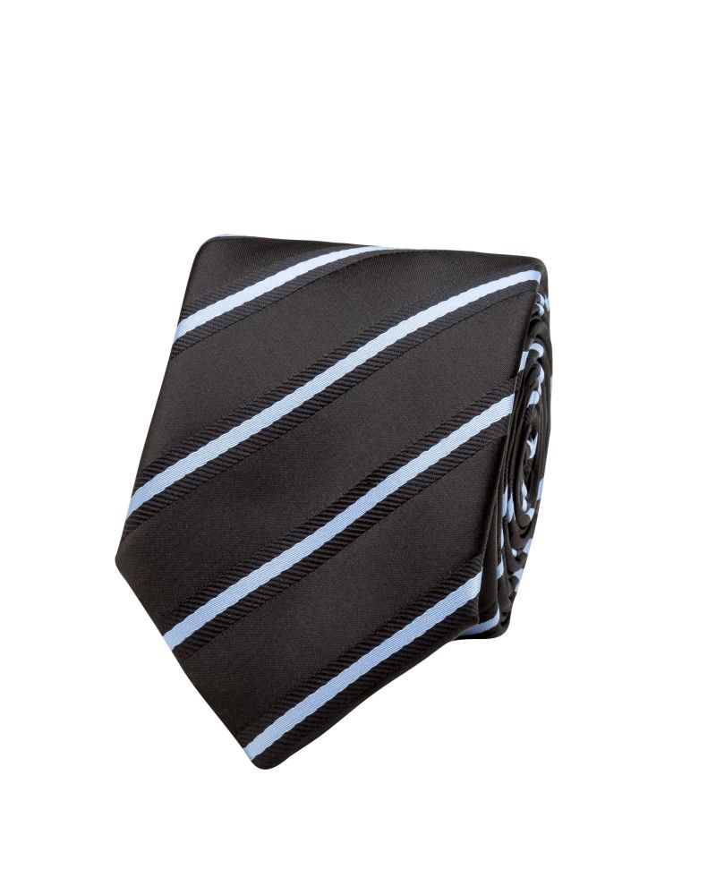 Profile Blue Ribbon Striped Tie