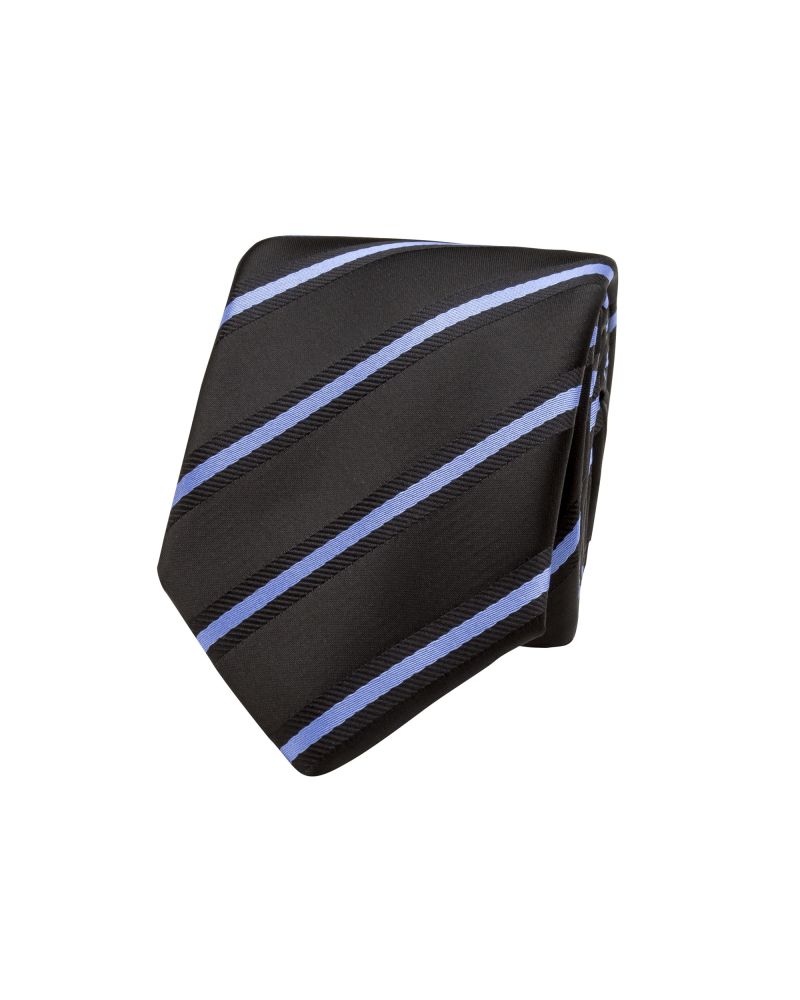 Profile Baby Blue Ribbon Striped Tie