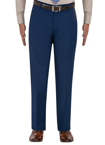Angelo Rossi Navy Modern Fit Dress Pant