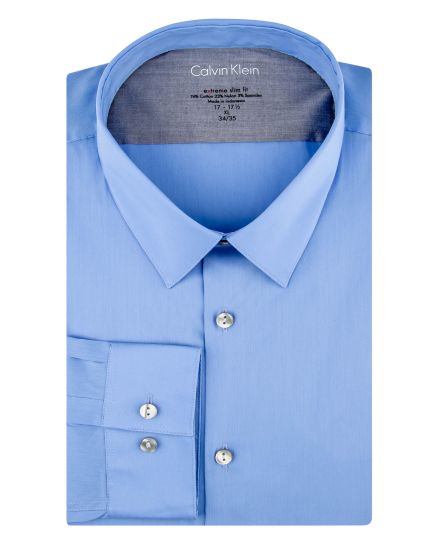 Calvin Klein Extreme Slim Fit Blue Ice Dress Shirt