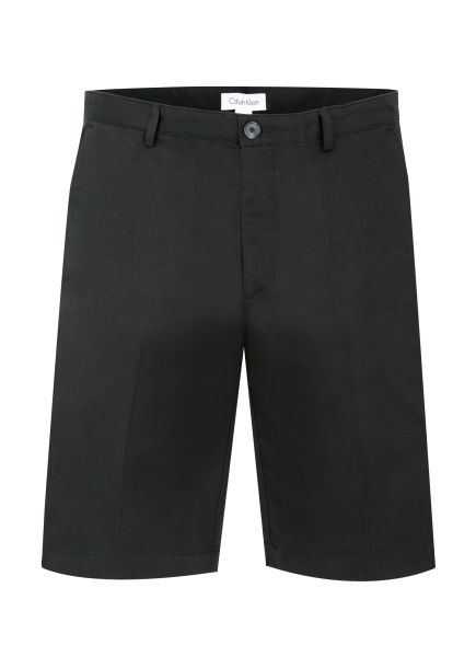 Calvin Klein Black Twill Walking Shorts