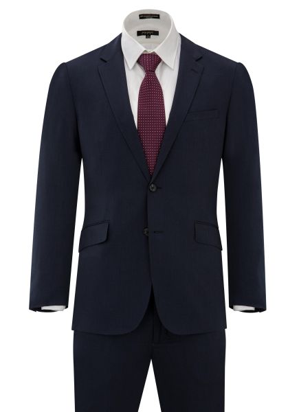 Hollywood Suit Slim Fit Wool & Cashmere Blue Suit