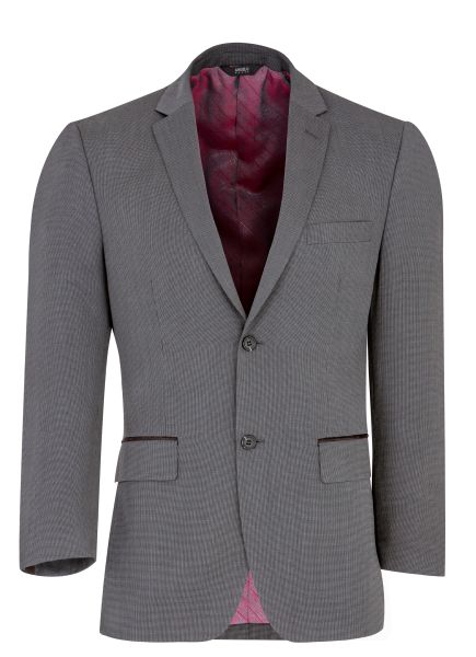 Angelo Rossi Modern Fit Charcoal Blazer