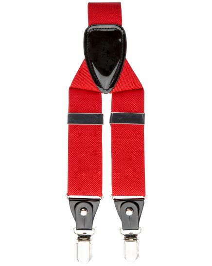 Angelo Rossi Red Suspenders