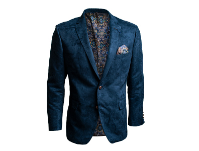 Shop this Blue Microsuede Blazer only $59.99