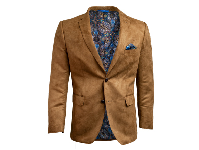 Shop this Tan Microsuede Blazer only $59.99